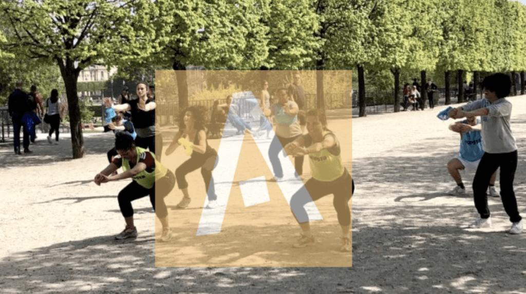 squats échauffement team building