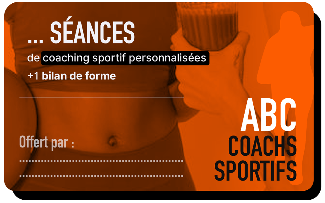 carte cadeau abc coach sportif