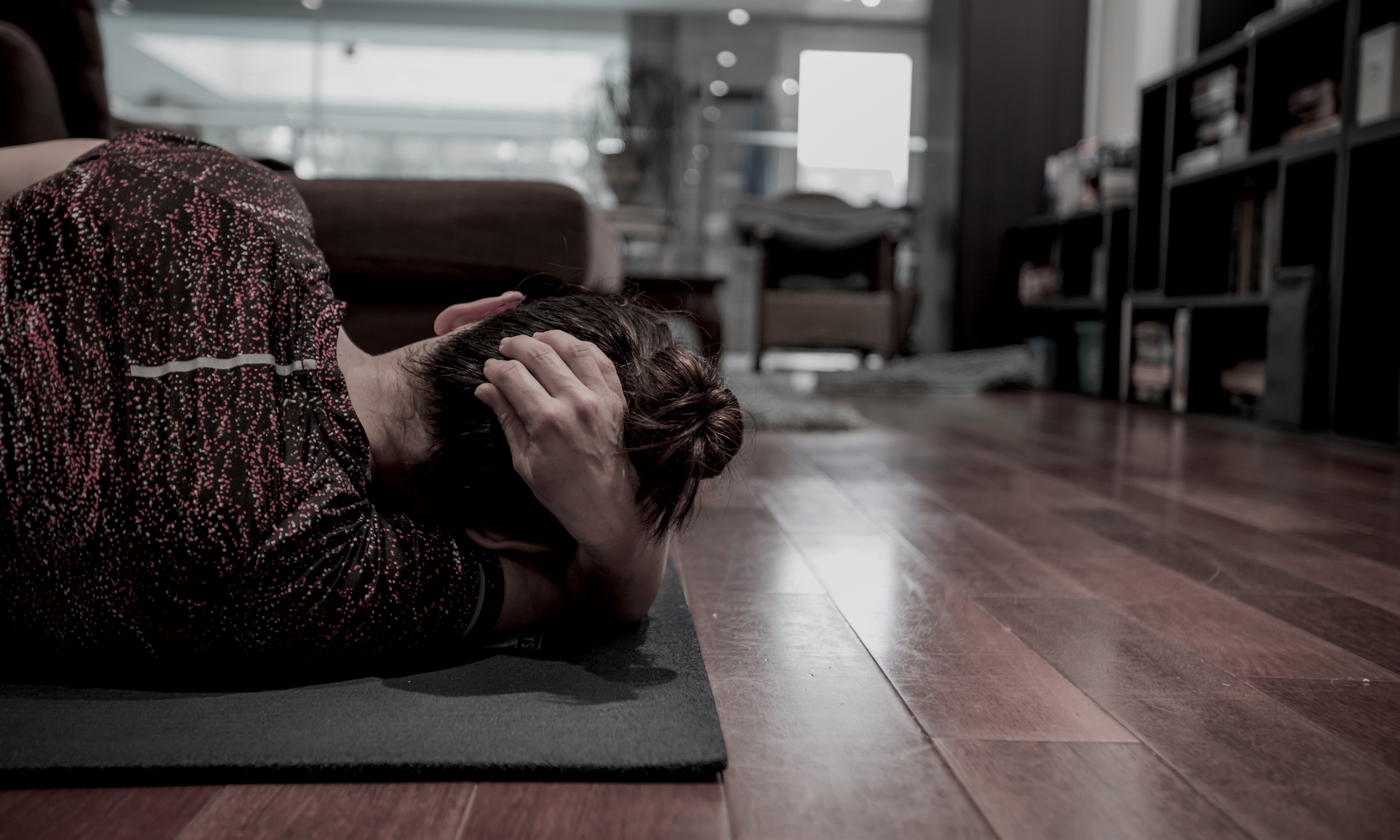 stretching