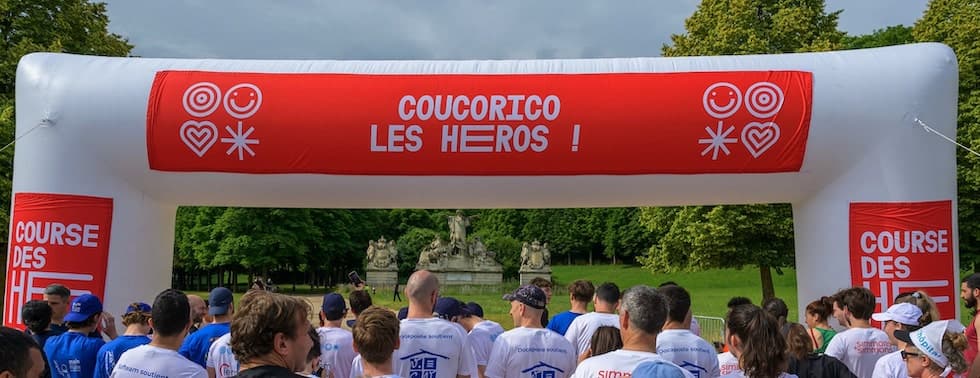 échauffement course des héros