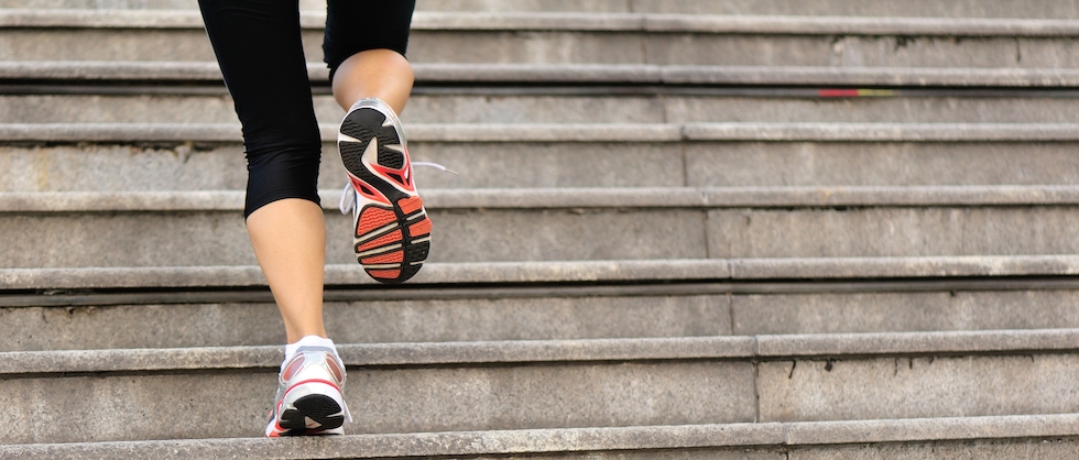 courir dans les marches entrainement