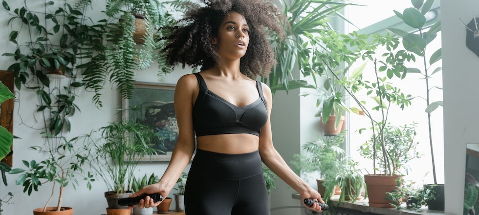 corde a sauter cardio training a la maison