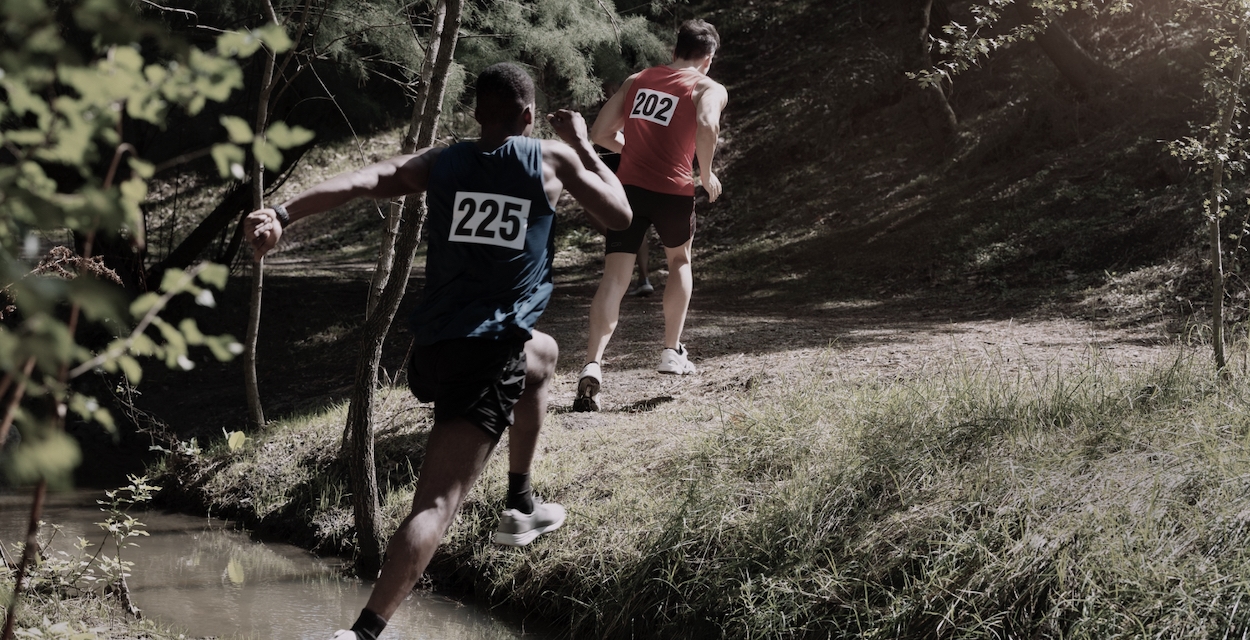 course trek preparation physique dans les bois