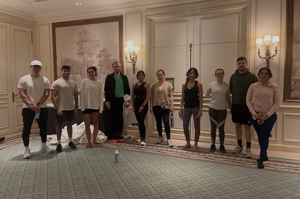 TEAM BUILDING PILATES
