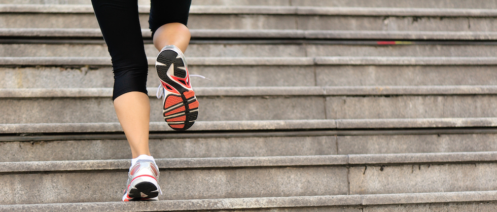 courir dans les marches entrainement