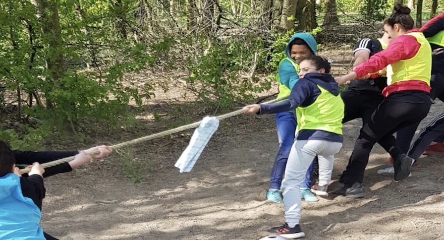 koh lanta pour enfant équipe de taekwondo