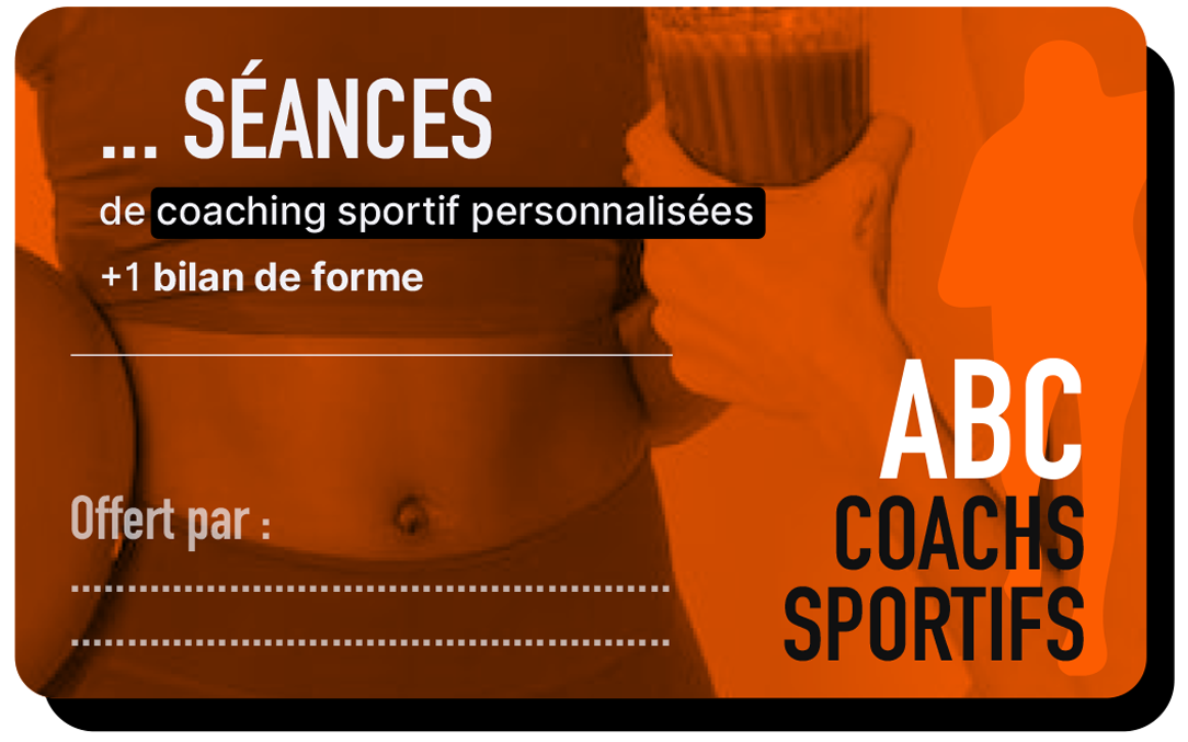 carte cadeau abc coach sportif