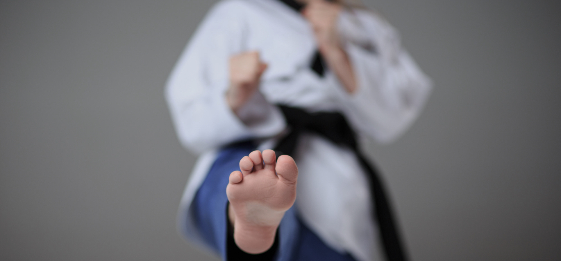 self defense en entreprise coup de pied